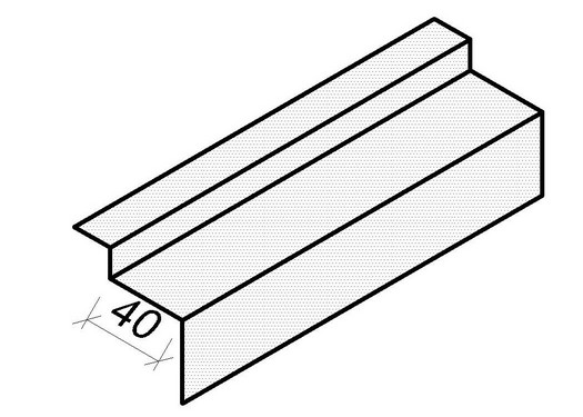 Z köşebent -Model